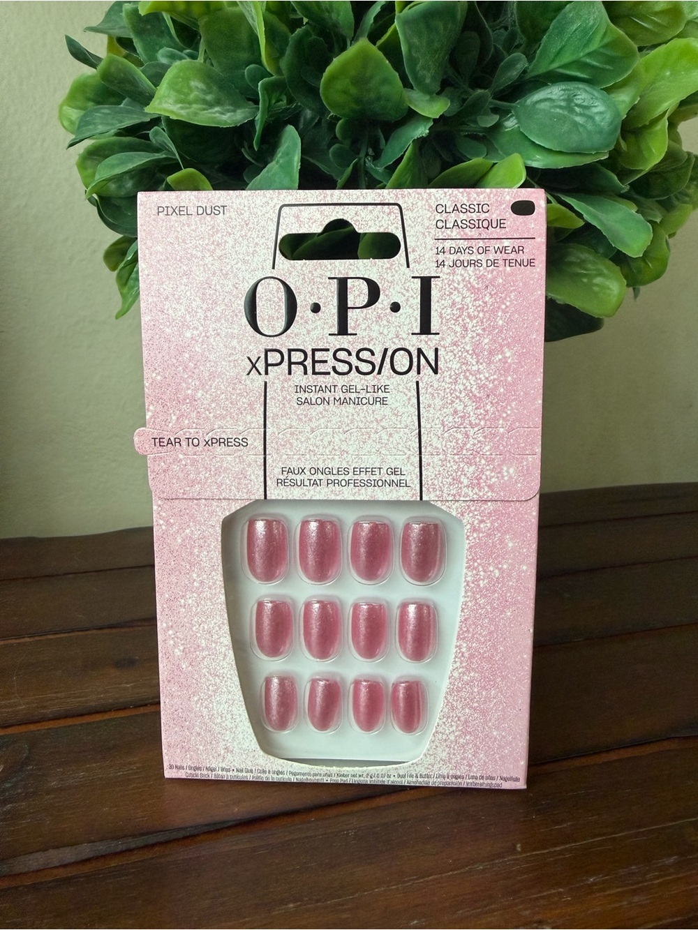 OPI xPRESSiON Pixel Dust Press-On Nails